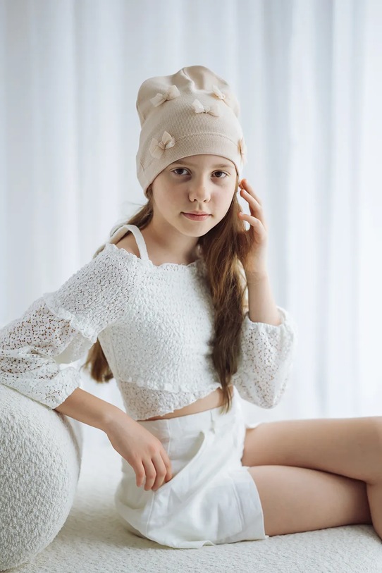 Jamiks czapka MIBELU beżowy MIBELU.Nak.glo.JWI110.G