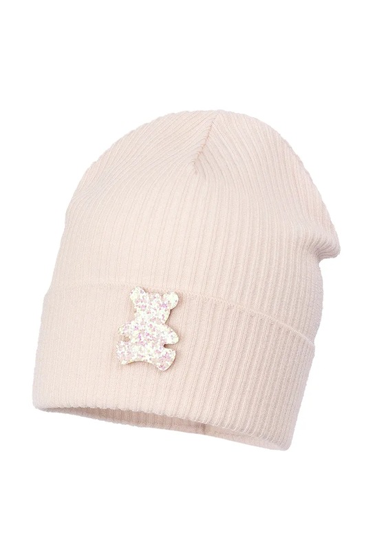 Jamiks czapka beanie dziecięca MINTTA MINTTA.Nak.glo.JWI025.G różowy SS26