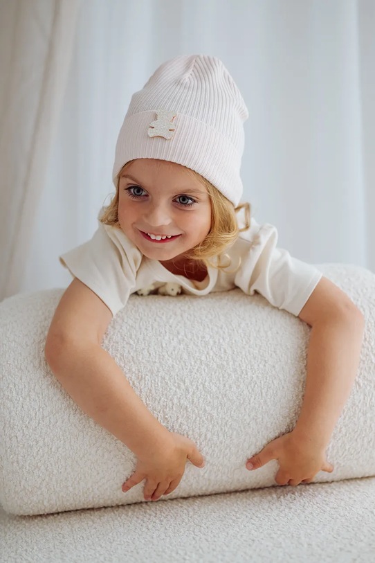 Dziewczynka Jamiks czapka beanie dziecięca MINTTA MINTTA.Nak.glo.JWI025.G różowy