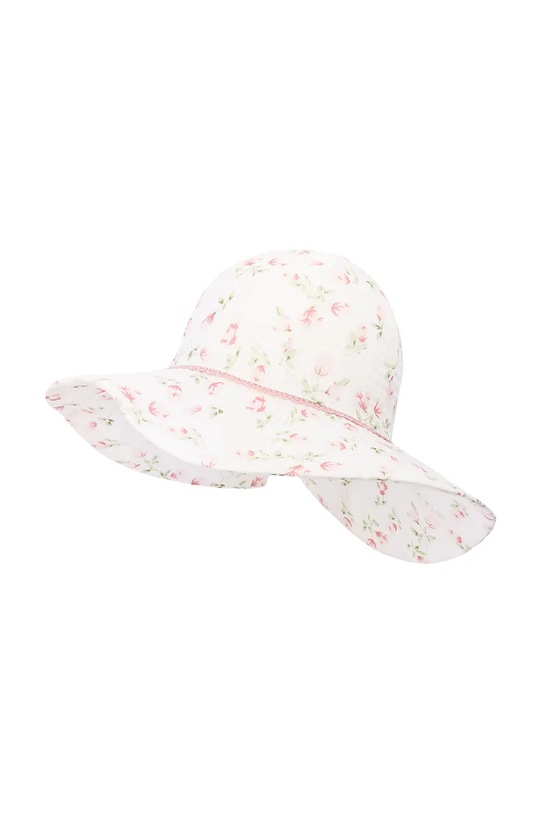 Jamiks kapelusz z szerokim rondem dziecięcy bawełniany NOKKA NOKKA.o.Na.glo.JLI102.G beżowy SS26