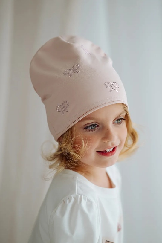 Jamiks czapka dziecięca OLKIDO różowy OLKIDO.Nakr.gl.JWI116.G