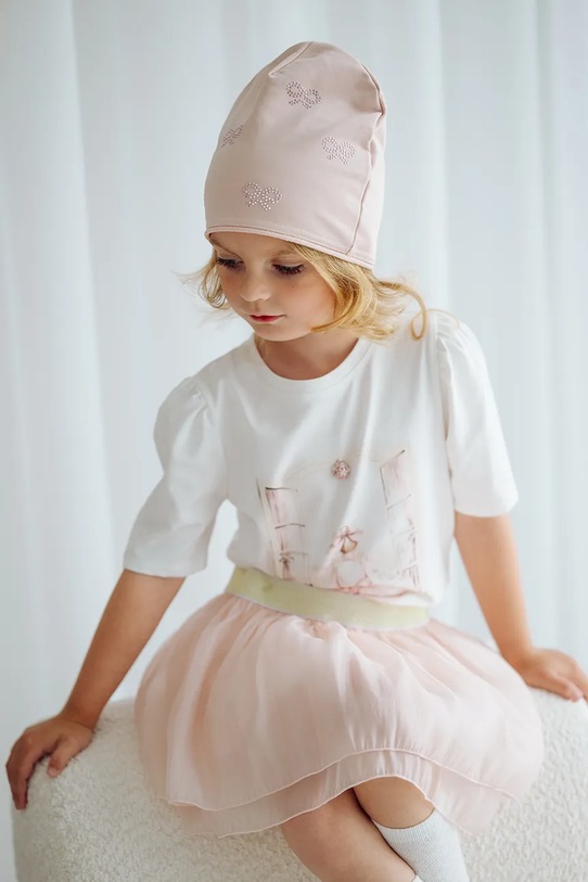 Jamiks czapka dziecięca OLKIDO różowy OLKIDO.Nakr.gl.JWI116.G