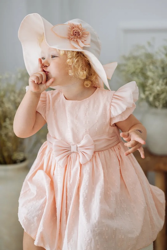 Jamiks kapelusz dziecięcy bawełniany SANDRA pomarańczowy SANDRA.Nakr.gl.JLI068.G