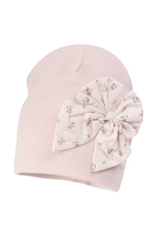 Jamiks czapka dziecięca SOLOMI SOLOMI.Nak.glo.JWI119.G różowy SS26