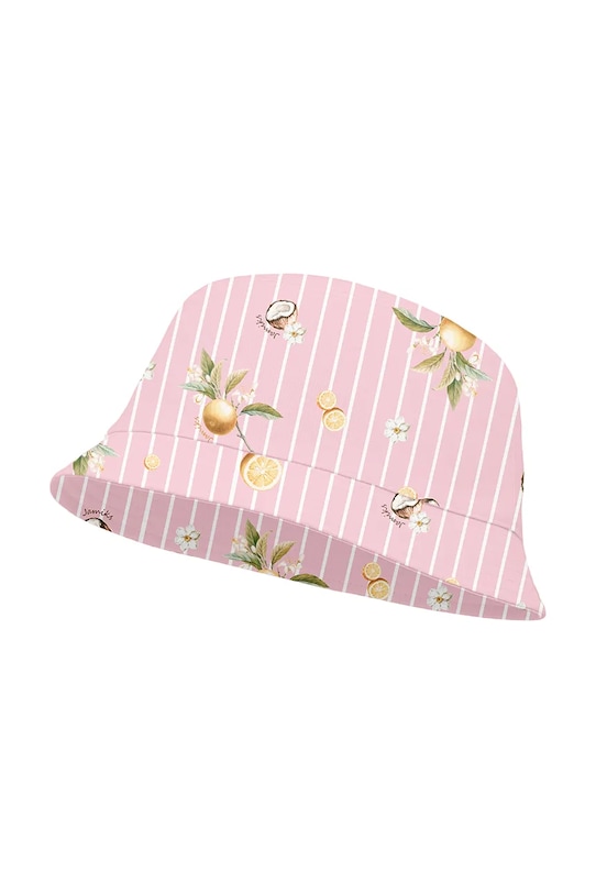 Jamiks kapelusz dziecięcy bawełniany SORINE SORINE.Nak.glo.JLI139.G różowy SS26