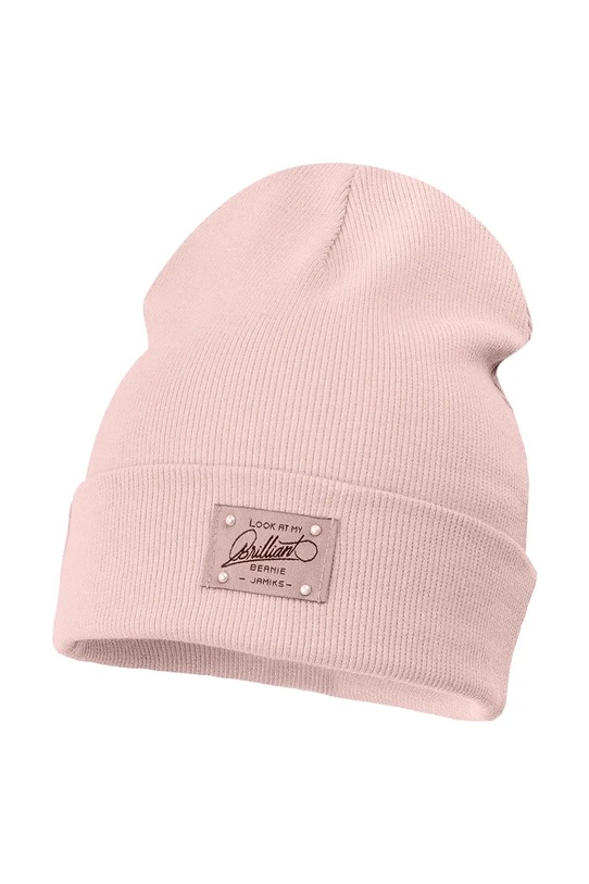 Jamiks czapka beanie dziecięca TURID różowy TURID.Nakr.glo.JWI104.G