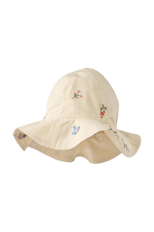 Wheat kapelusz bawełniany dziecięcy wzorzyste beżowy 1806.235.GOTS