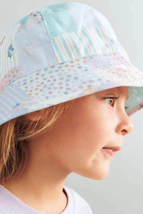 Dziewczynka Wheat kapelusz bawełniany dziecięcy 1812.261.GOTS multicolor