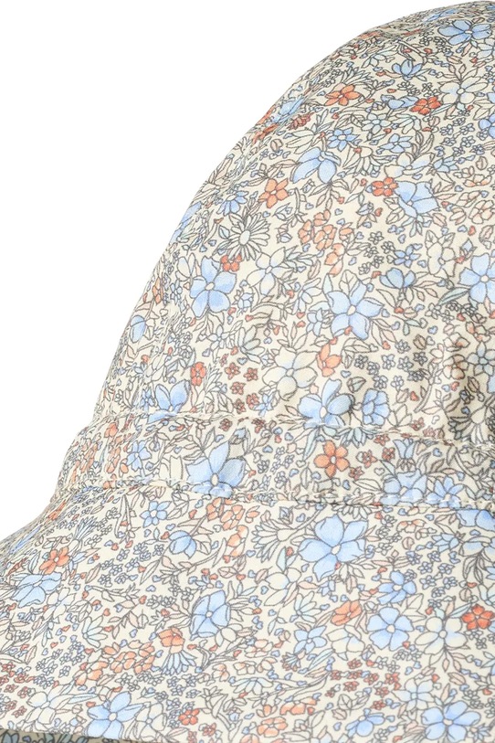 Dziewczynka Wheat kapelusz bawełniany dziecięcy 5980.223.GOTS niebieski