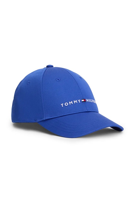 Bavlnená šiltovka Tommy Hilfiger KA0KA00032.PPY2 modrá SS26