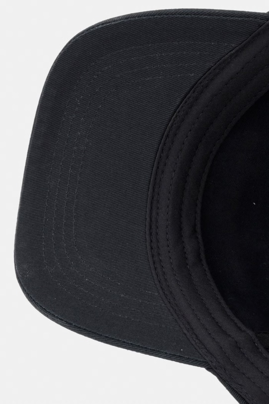 United Colors of Benetton czapka z daszkiem bawełniana czarny 68MZCA02T.G.Seasonal