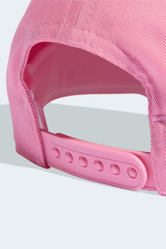 Chłopiec adidas Performance czapka z daszkiem bawełniana dziecięca KE0385 różowy