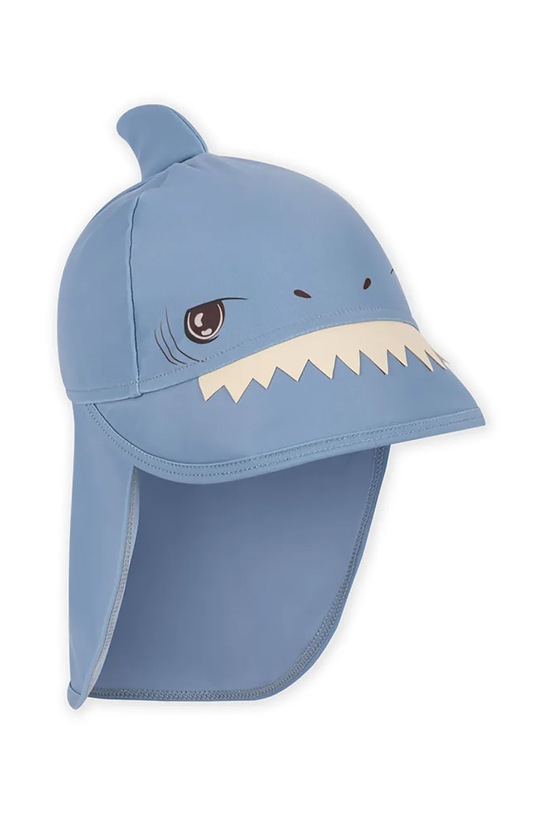 Detská baseballová čiapka Konges Sløjd ASTER SHARK SUN HAT GRS Pre bábätká modrá KS104643.PPY2
