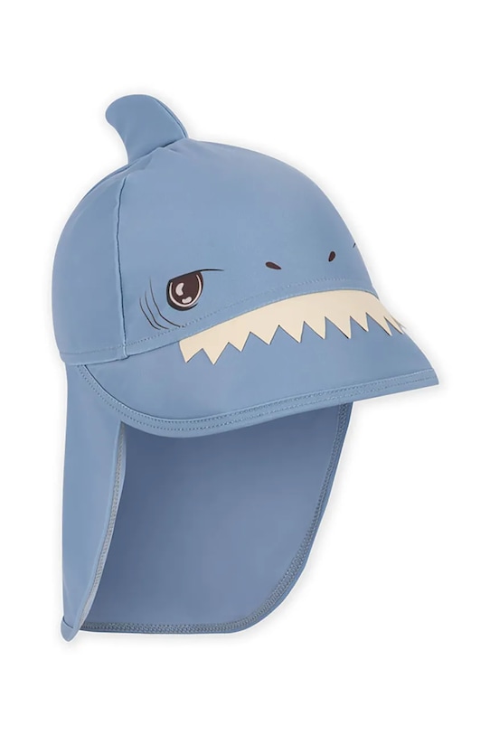 Detská baseballová čiapka Konges Sløjd ASTER SHARK SUN HAT GRS Pre bábätká modrá KS104643.PPY2
