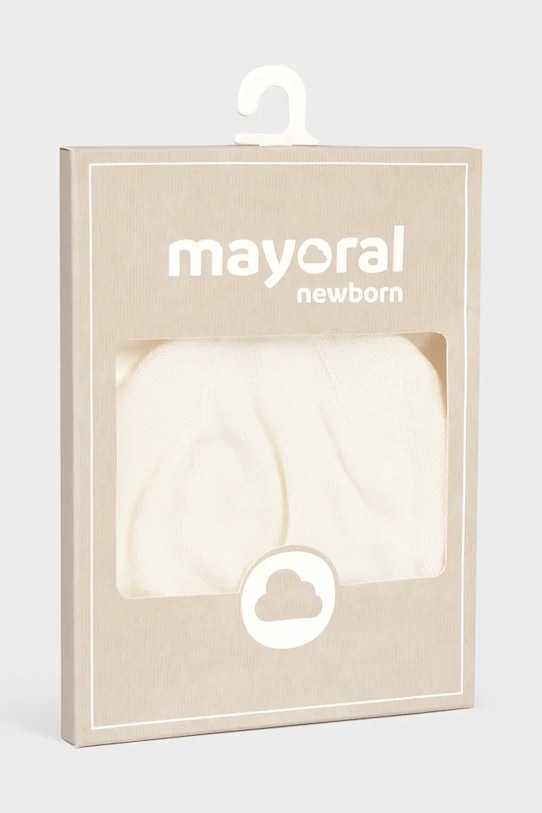 Κοριτσίστικα Παιδικός βαμβακερός σκούφος Mayoral Newborn 9064.1F.Newborn.PPY2 μπεζ