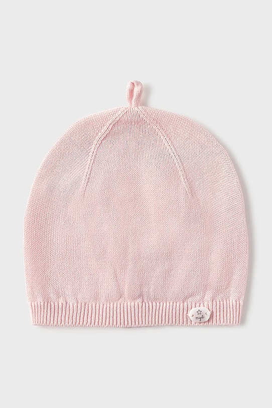 Παιδικός βαμβακερός σκούφος Mayoral Newborn βαμβάκι ροζ 9064.1F.Newborn.PPY2