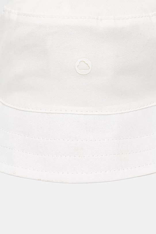 Bavlnená obojstranná detská čiapka Mayoral Newborn 9068.1N.Newborn.PPY2 biela