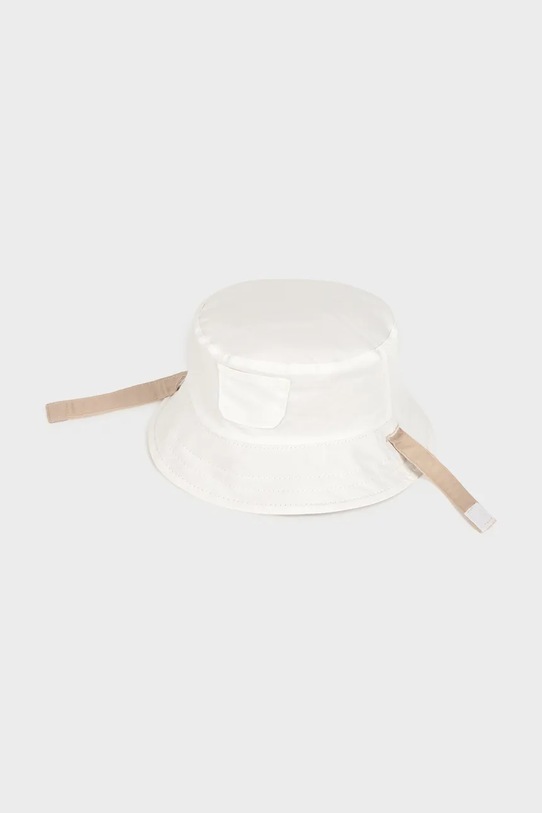 Mayoral Newborn pălărie reversibilă din bumbac pentru copii 9068.1N.Newborn.PPY2 bej SS26