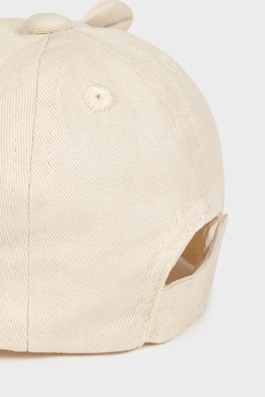 Detská bavlnená šiltovka Mayoral Newborn 9075.1P.Newborn.PPY2 béžová SS26