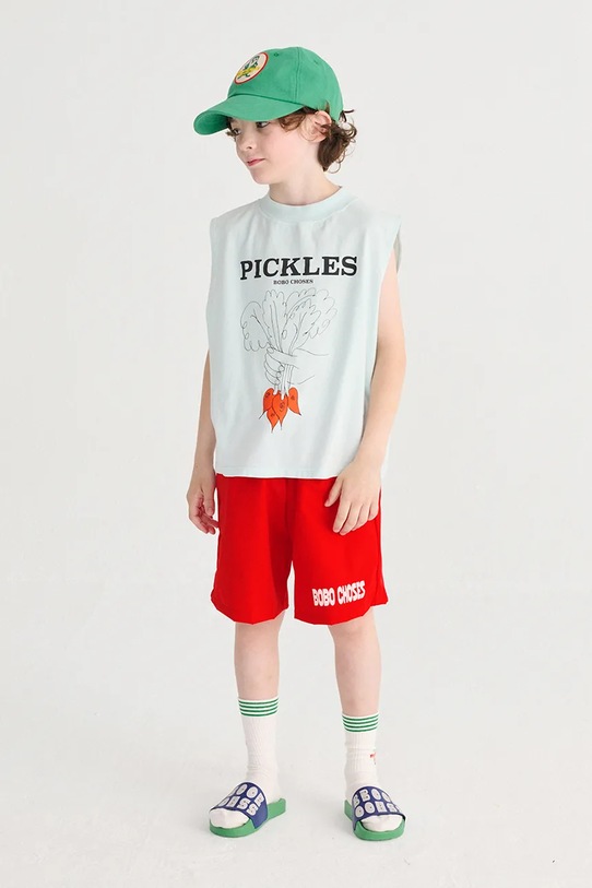 Bobo Choses czapka z daszkiem bawełniana dziecięca Mr Pickles 126AI014