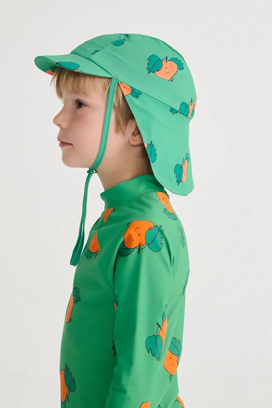 Bobo Choses czapka z daszkiem dziecięca Curious Turnip pozostałe turkusowy 126AI018