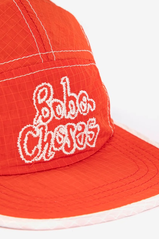 Bobo Choses czapka z daszkiem dziecięca Bobo Choses By Hand 126AI046 czerwony