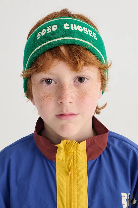 Bobo Choses opaska dziecięca aplikacja zielony 126AI048