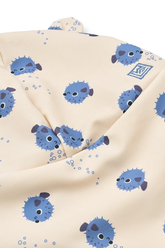 Chłopiec Liewood czapka z daszkiem dziecięca Senia Sun Hat With Ears LW17682.PPY2 beżowy