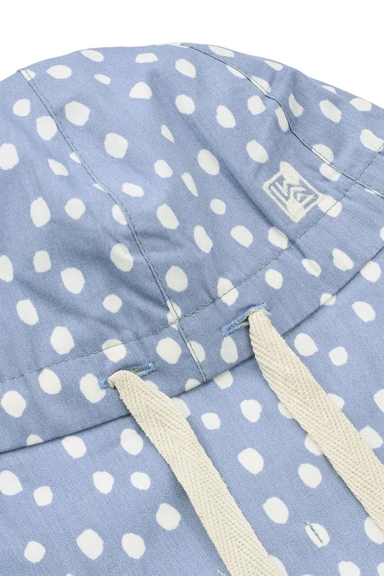 CHLAPEC Dětská bavlněná kšiltovka Liewood Gorm Reversible Sun Hat With Ears LW17698.PPY2 fialová