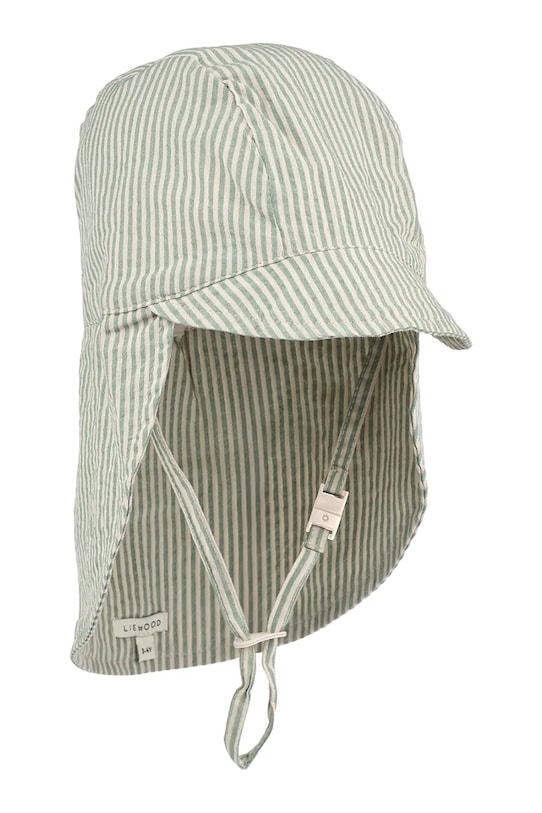 Dětská bavlněná kšiltovka Liewood Cecilia Sun Hat bavlna zelená LW19667.PPY2