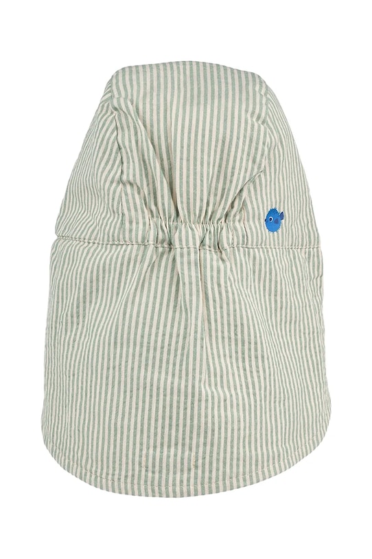 Dětská bavlněná kšiltovka Liewood Cecilia Sun Hat LW19667.PPY2 zelená SS26