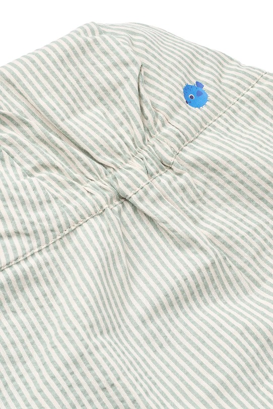 Chłopiec Liewood czapka z daszkiem bawełniana dziecięca Cecilia Sun Hat LW19667.PPY2 zielony