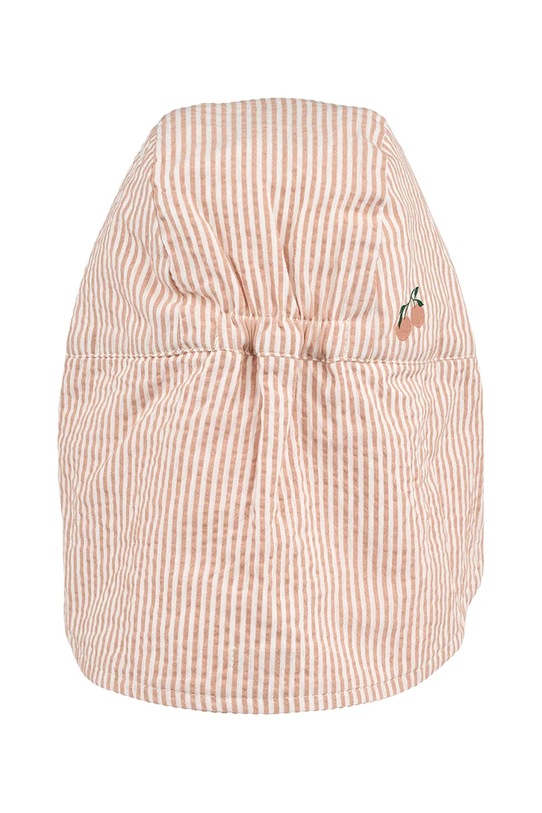 Liewood czapka z daszkiem bawełniana dziecięca Cecilia Sun Hat LW19667.PPY2 pomarańczowy SS26