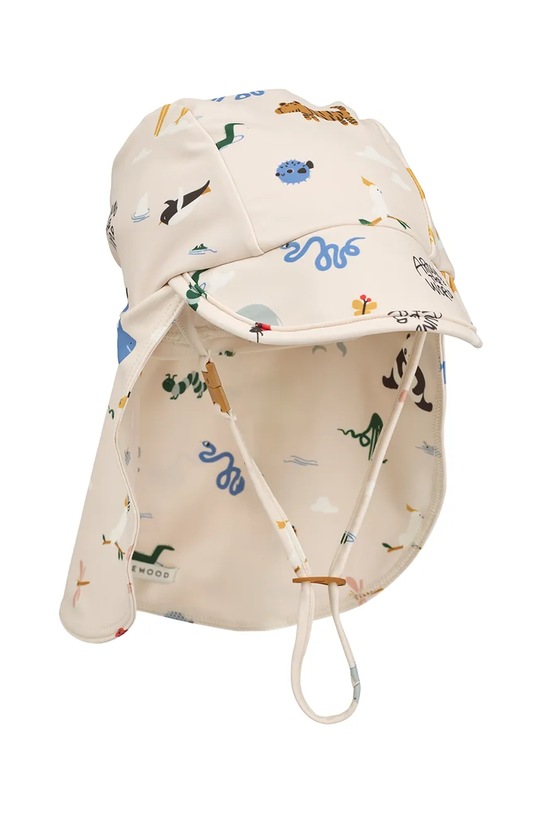 Liewood czapka z daszkiem dziecięca Cecilia Swim Hat beżowy LW19880.PPY2