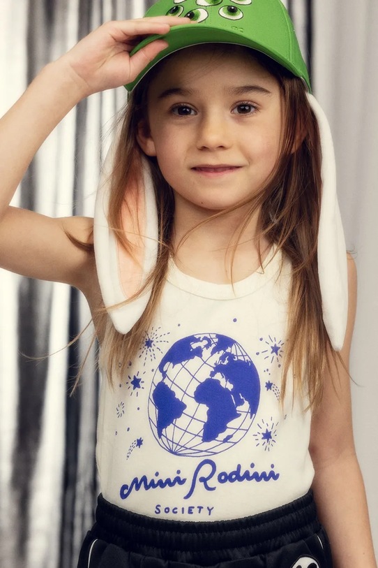 Mini Rodini czapka z daszkiem dziecięca Aliens 26265105