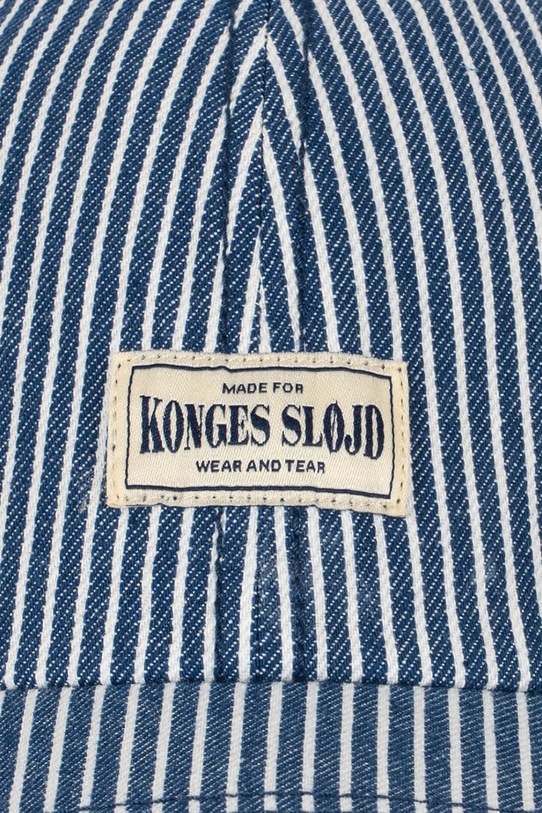 Konges Sløjd czapka z daszkiem bawełniana dziecięca LUC CAP GOTS granatowy KS104955.PPY2