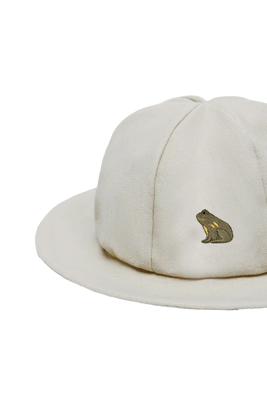 Donsje kapelusz bawełniany dziecięcy Steijn Hat Frog 4099203 biały SS26