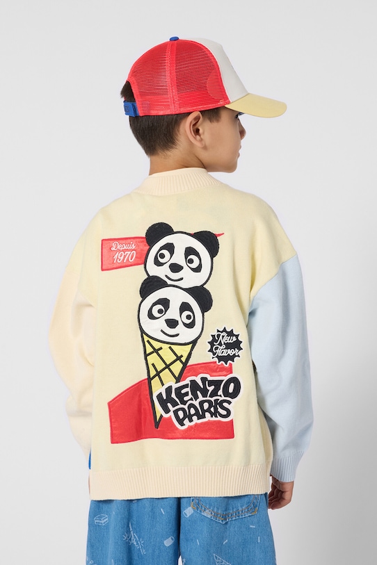 Dječja kapa sa šiltom Kenzo Kids K61833.52.56