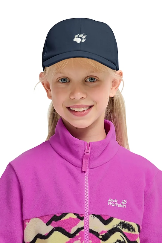 Jack Wolfskin καπέλο με γείσο παιδικό BASEBALL CAP K A65776