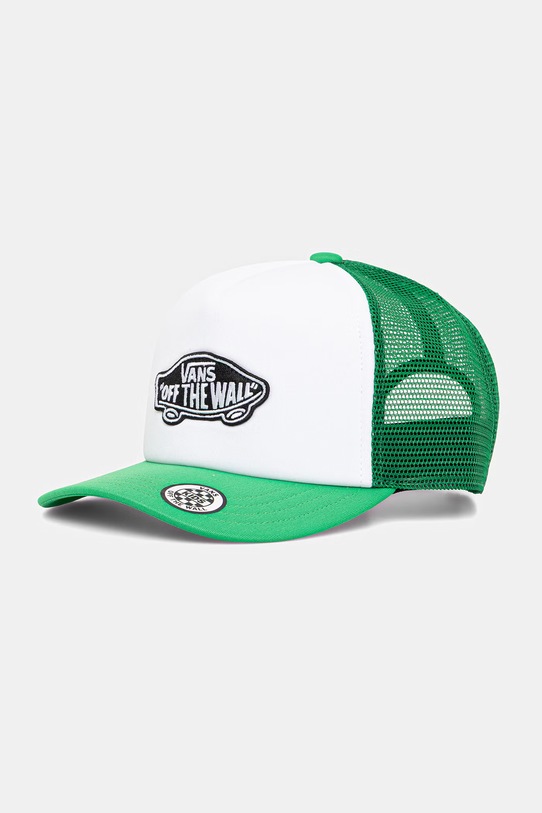 Vans czapka z daszkiem dziecięca zielony VN000EY0FLX1