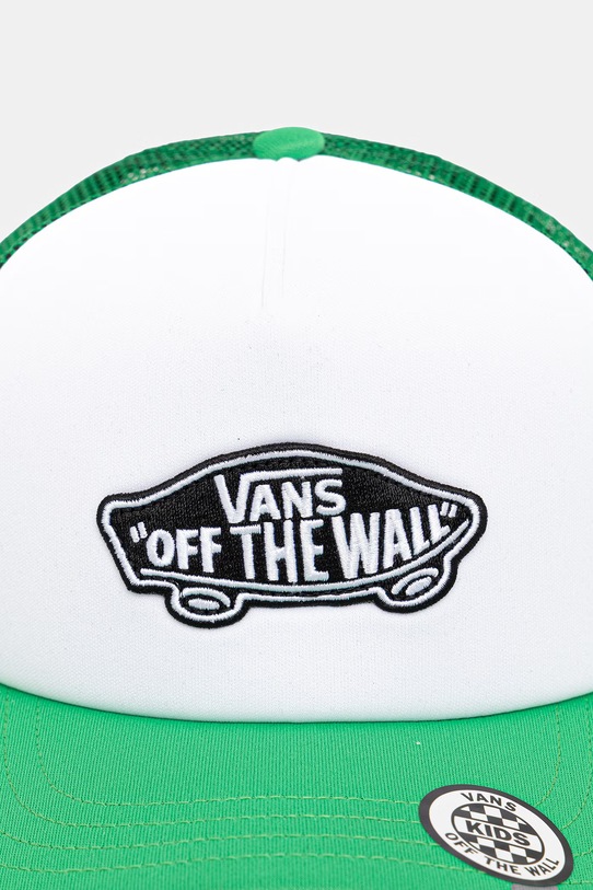 Vans czapka z daszkiem dziecięca VN000EY0FLX1 zielony SS26