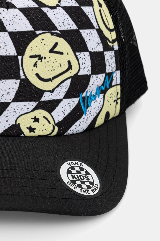 Dječaci Vans trucker kapa za djecu VN000TDTBLK1 crna