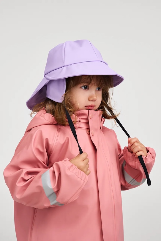Reima czapka z daszkiem dziecięca Rainy pozostałe fioletowy 5300003A.PPY2