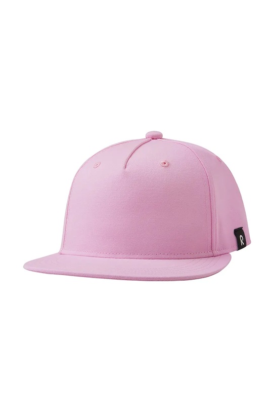 Reima snapback dziecięcy bawełniany Lippis różowy 5300122C.PPY2