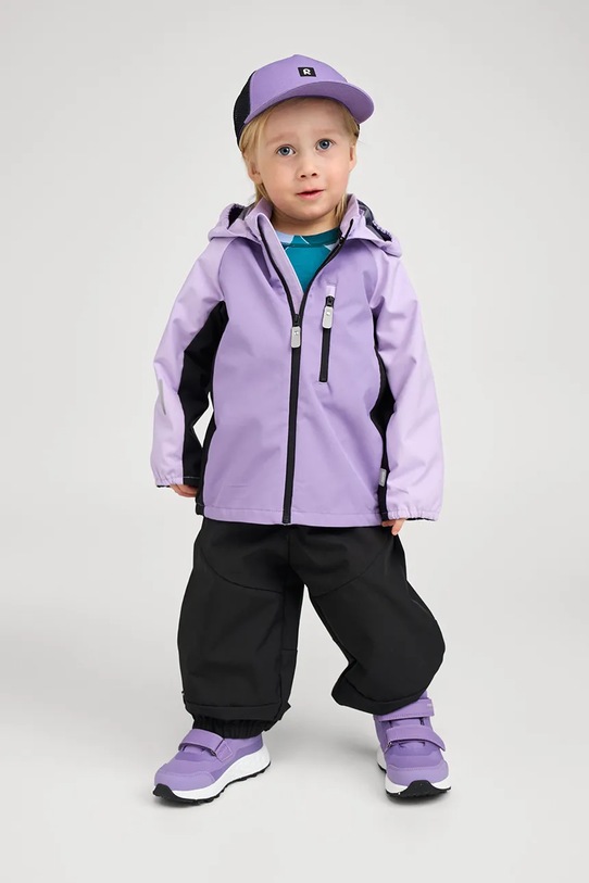 Chłopiec Reima czapka trucker dziecięca bawełniana Liplatus 5300343A.PPY2 fioletowy