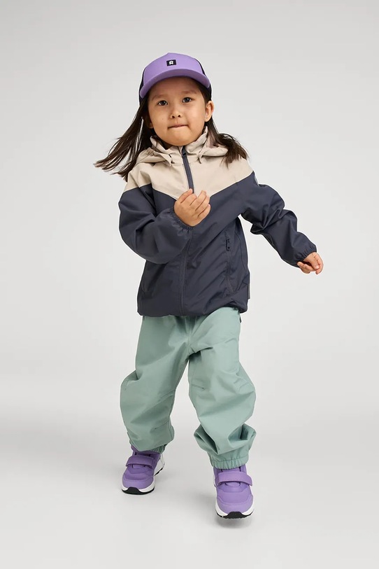 Reima czapka trucker dziecięca bawełniana Liplatus 5300343A.PPY2 fioletowy