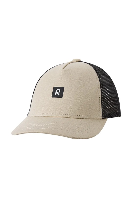 Reima czapka trucker dziecięca bawełniana Liplatus 5300343A.PPY2 beżowy SS26