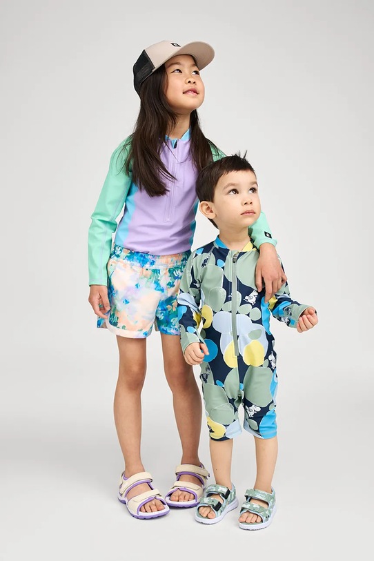 Reima czapka trucker dziecięca bawełniana Liplatus beżowy 5300343A.PPY2