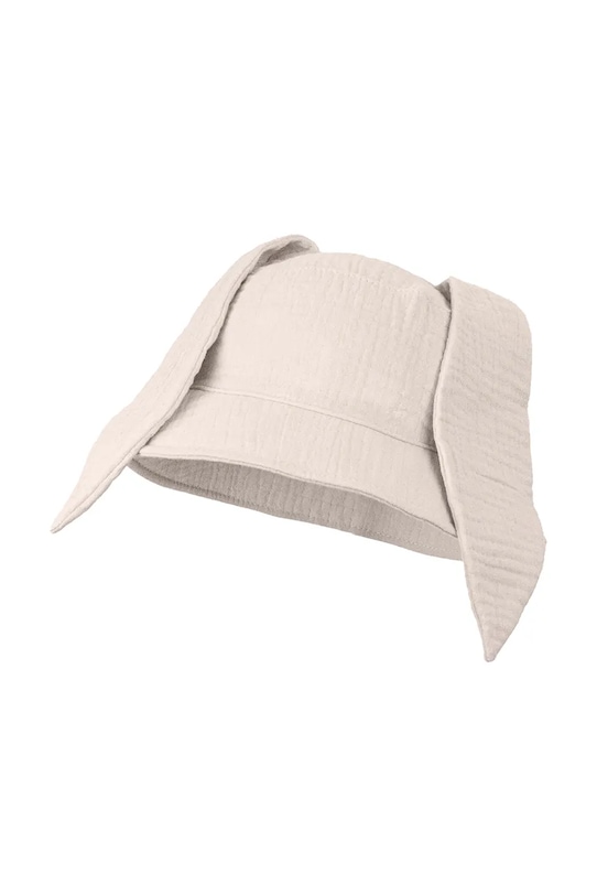 Jamiks kapelusz dziecięcy bawełniany BENTE beżowy BENTE.o.Nak.gl.JLI043.K