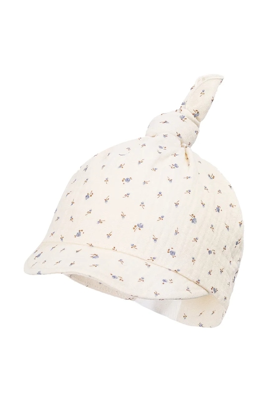 Jamiks dziecięca bawełniana czapka z daszkiem BRIZI BRIZI.o.Nak.gl.JLI105.K beżowy SS26